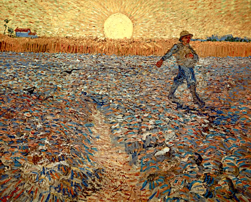 Vincent van Gogh The Sower, 1888