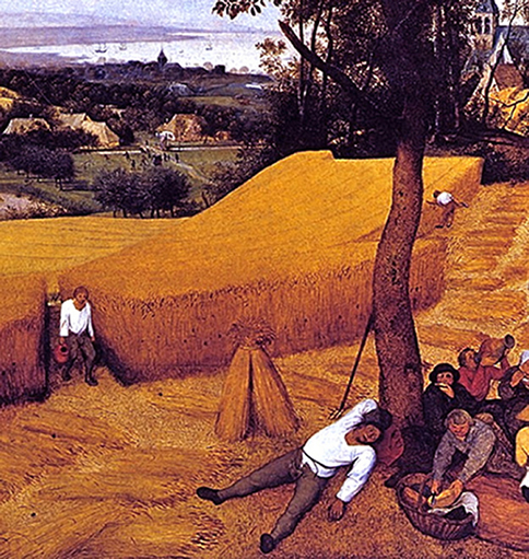Pieter Bruegel the Elder, Corn Harvest, 1565