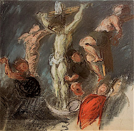Jesus Supports 
Saint Peter on the Water.