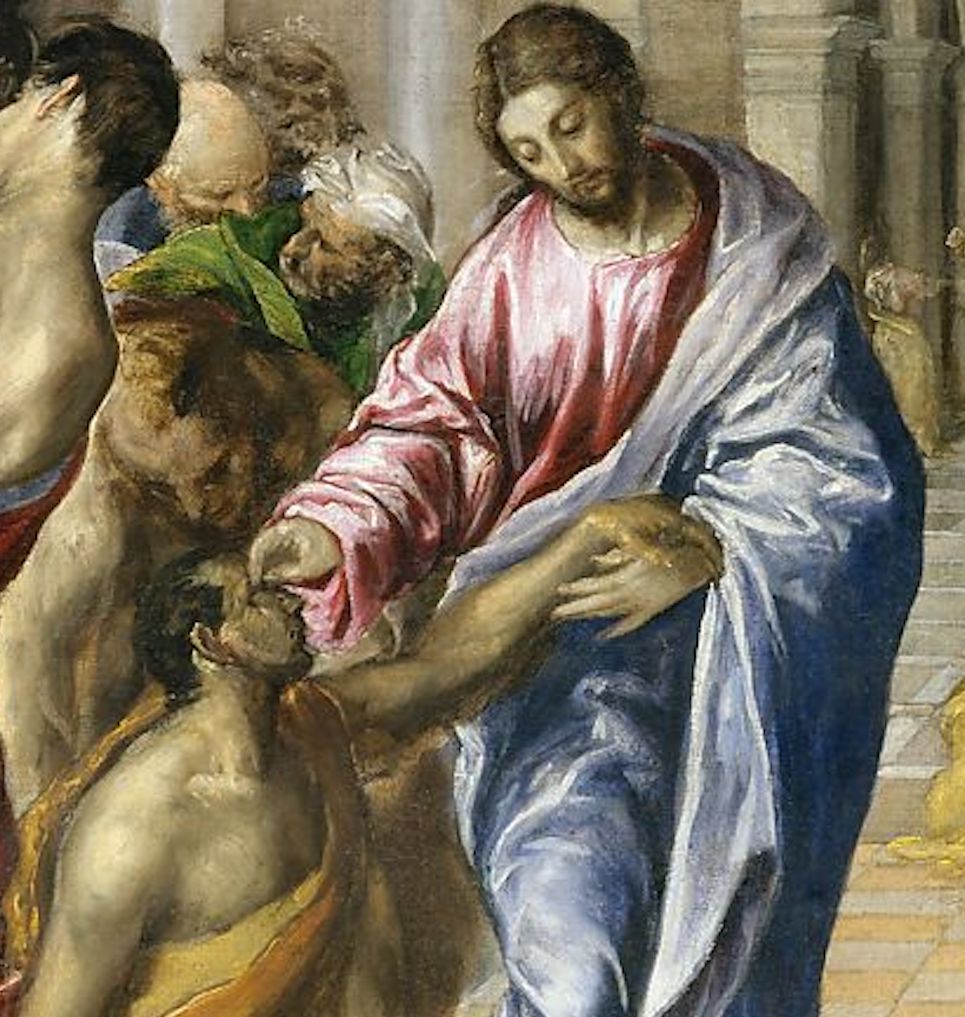 El Greco, Christ Healing the Blind, ca 1570