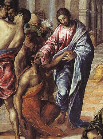 El Greco, Christ Healing the Blind, ca 1570