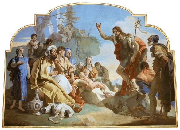 Edward Hicks, The Peaceable Kingdom, 
1845-46, detail