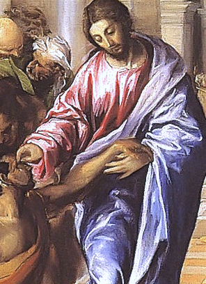 El Greco,Healing the Blind Man