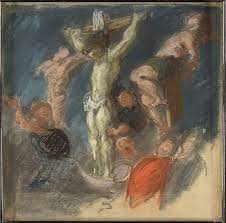 Eugene Delacroix, 'Coup de Lance'