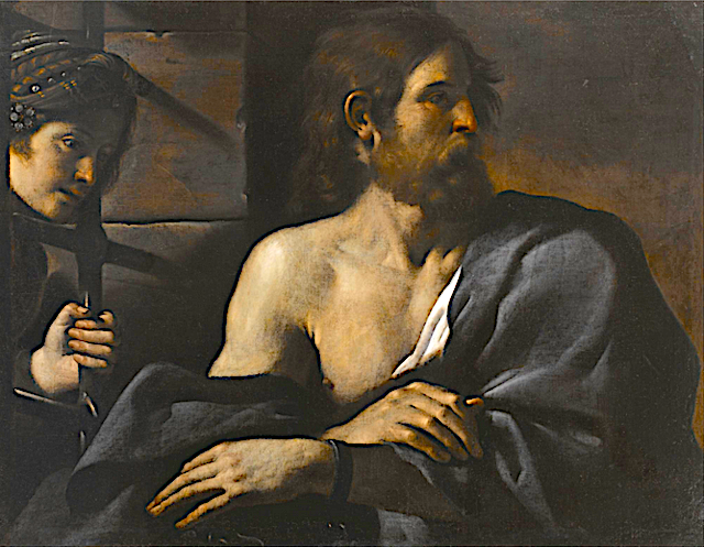 Giovanni Francesco Barbieri, Saint John the Baptist in Prison