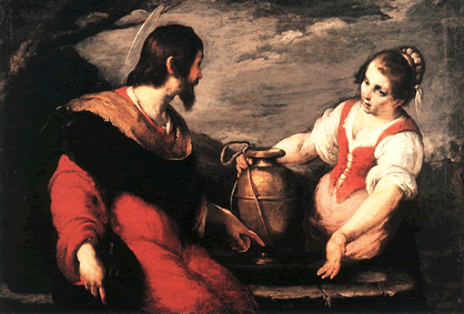 “Christ and the Samaritan Woman” Bernardo Strozzi, 1581-1644