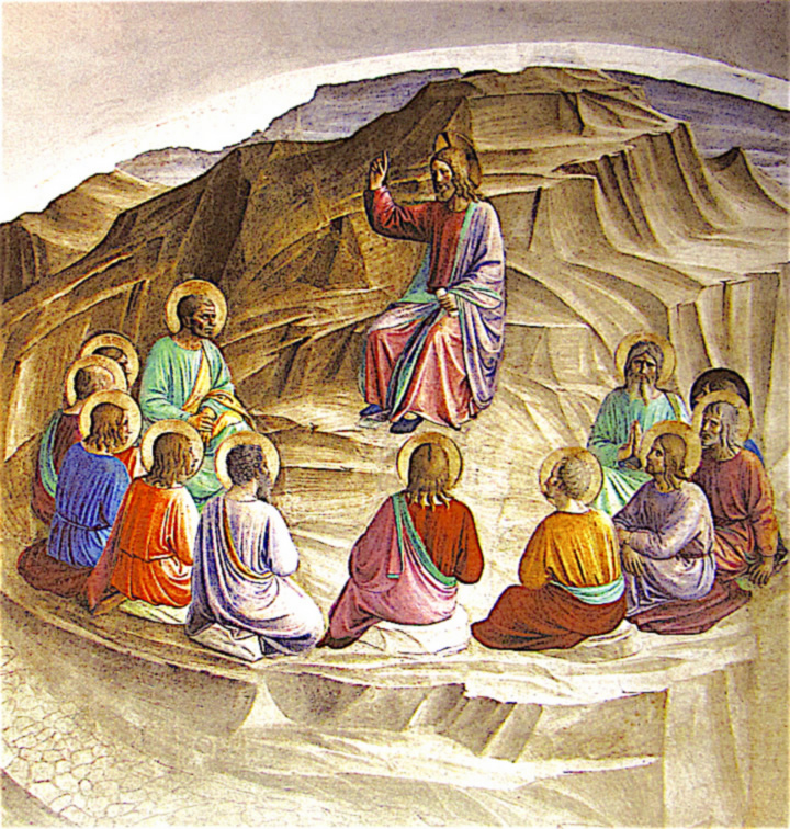 Fra Angelico, The sermon on the Mount, 1437-1445