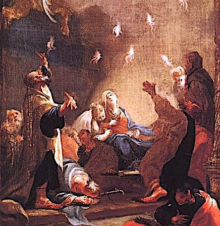 Nicolaes Pietersz Berchem, 
Paul and Barnabas in Lystra, detail, c. 1650