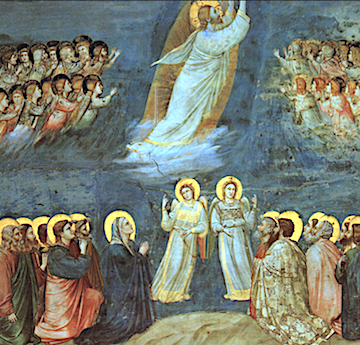 The Ascension, Giotto, 1305